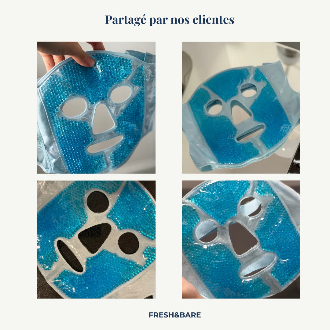 CryoGlow™ Masque Gel Thermo Thérapeutique Réutilisable