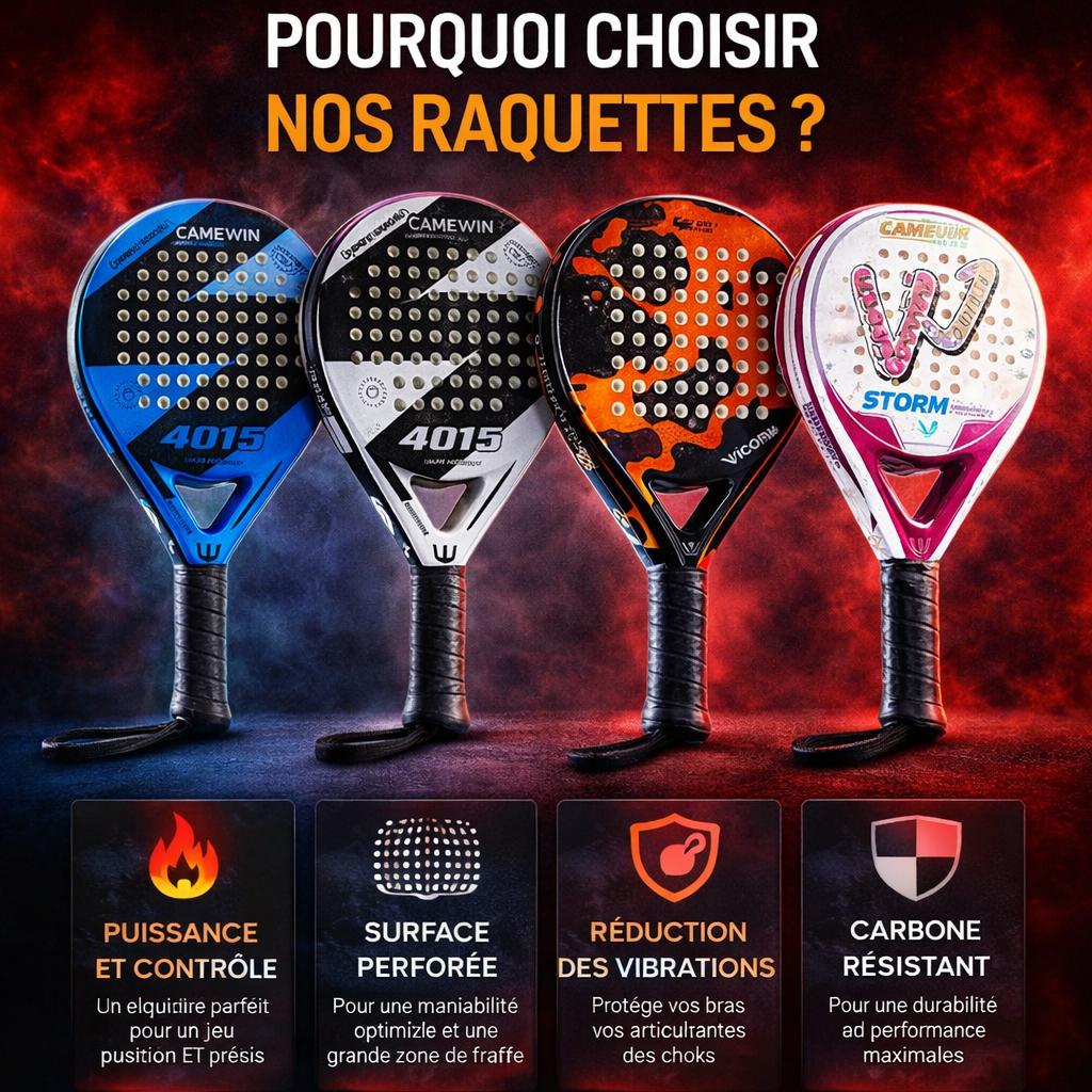 Raquettes Padel 4015 & STORM